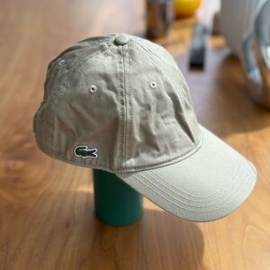 Lacoste Khaki Cap with Logo